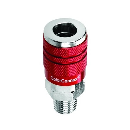 Legacy COUPLER TYPE D RED 1/4" M NPT LMA73420D
